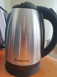 Електрочайник DELFA DK 3402 X 1.7 л 2200 Вт нержавіюча сталь