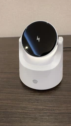 Складная беспроводная зарядная док станция MagSafe 3 в 1 с ночником для iPhone Apple Watch AirPods магнитная зарядка зарядное устройство для айфона смарт-часов наушников Apple White M1-W фото от покупателей 17