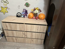 Комод Garant Идея 760 х 1200 2_ЗШ Дуб артизан/Серый графит (00-00526335) фото от покупателей 9
