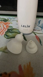 Мощный детский назальный аспиратор LELIK™ RESPIRO, электрический отсос соплей с защитой от влаги, белый + Подарок Детский маникюрный набор LELIK 4in1, безопасный уход за ногтями младенца, зеленый
