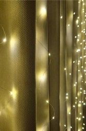 Гірлянда-Завіса Штора 3*3м 300LED USB c Пультом для Прикрас Вікон і Тераси, теплий білий фото от покупателей 14