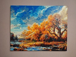 Картина по номерам 40×50 см Kontur. Яркая осень. DS0515