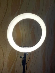 Світлодіодна лампа RZTK кільцева Spectra 36 RGB USB + штатив 2.1 м