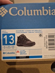 Мужские ботинки для треккинга с мембраной Columbia Woodburn II Chukka Wp Oh 2105171010 40 (7US) 25 см Черные (195981547177)