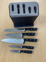 Набор ножей Tefal Ever Sharp Pro с блоком самозаточки 7 предметов (K297S744) фото от покупателей 2