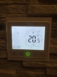 Терморегулятор Smart PWT 002 Wi - Fi (White) для теплого пола фото от покупателей 1