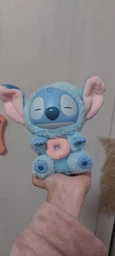 Детская мягкая игрушка сюрприз Лабубу Лило и Стич Labubu Lilo & Stitch плюшевая, брелок для ключей сумки портфеля для детей и взрослых 17 см фото от покупателей 1