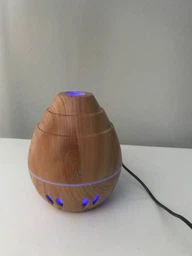 Увлажнитель воздуха HECHPRO ультразвуковой аромадиффузор 130 мл с LED-подсветкой USB портативный ночник бесшумный декоративный для эфирных масел с автоматическим отключением для дома офиса спальни детской комнаты ароматерапии компактный стильный ТБM735 фото от покупателей 3