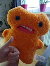 Fuggler (Фуглер) 22 см Кривозубий слимак помаранчевий м'яка іграшка Fuggler Funny Ugly Monster (арт 14729) фото від покупців 2