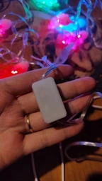 Светодиодная гирлянда "Лампочки Звезды", 5м, 20 LED, 220V, прозрачный провод, режим мерцания, Мультиколор фото от покупателей 1