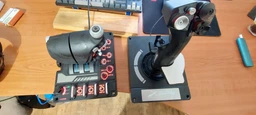 Дротовий джойстик Logitech X-56 Rhino Saitek Pro Flight (945-000059)