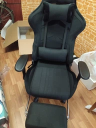 Крісло ігрове GT Racer X-2534-F Black (X-2534-F Fabric Black) фото від покупців 6