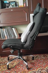 Ергономічна подушка для попереку OfficePro Gray (LP600G ) фото від покупців 8