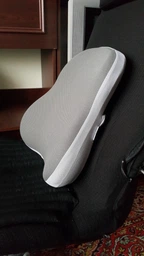 Ергономічна подушка для попереку OfficePro Gray (LP600G ) фото від покупців 7