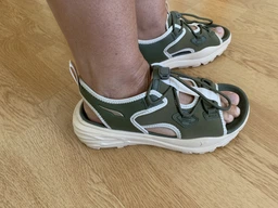 Женские сандалии Puma Hypnotic Sandal 40165304 39 (6UK) 25 см Puma Olive-Cashew (4067983801310) фото от покупателей 2