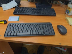 Комплект бездротовий Logitech MK250 Wireless Combo Bluetooth UKR Graphite (920-013823) фото від покупців 2