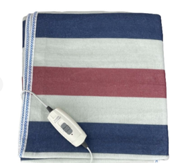 Электрическая простынь 60х130 см с подогревом односпальная Electric blanket, , в клеточку, арт.1058 фото от покупателей 4