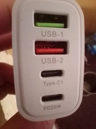 Сетевое зарядное устройство Быстрая зарядка Bodasan PD 40W USB-2 Type-C PD25W адаптер быстрой зарядки (I2040) фото от покупателей 1