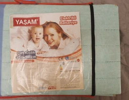 Простынь электрическая Yasam Турция 120х160 см полуторная с терморегулятором ОL-405 Розовый фото от покупателей 6