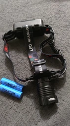 Ліхтар налобний Quantum QM-FL4050 Hunter 10W LED з Type-C+Li-ion 18650/2х2600mAh (0746020705210) фото від покупців 7