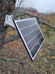 Камера видеонаблюдения от SIM-карты 4G с солнечной панелью, внешняя беспроводная камера 1080p с 2 объективами, ночным видением, звуком, поворотная уличная IP-камера с управлением через приложение V380 Бело-черная PTZ36 фото от покупателей 1