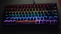 Клавиатура механическая проводная GamePro MK160B Hot-Swap Red Swich 75% RGB Black фото от покупателей 18