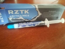 Термопаста RZTK Arctica MX-6 со шпателем 4 г фото от покупателей 5