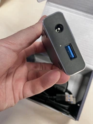USB HUB 3.0 c дополнительным питанием, 7 USB портов - USB-хаб с блоком питания 12V3A(36W), алюминиевый корпус (700038) фото от покупателей 3