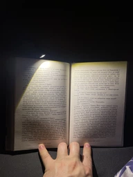 LED мини лампа фонарик на прищепке клипсе для чтения книг LOSSO LJC-182 черный фото от покупателей 1
