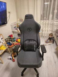Крісло ігрове Anda Seat Novis L Fabric Dark Gray Size L