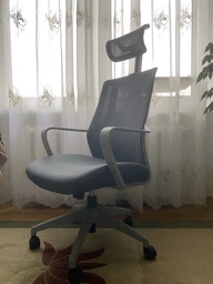 Крісло офісне OfficePro Harmony OC310-B-G-G фото від покупців 3