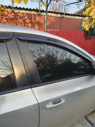 Дефлекторы окон ветровики Chevrolet Cruze SD 09-15 4шт CLOVER Шевроле Круз АМ0022889 фото от покупателей 2