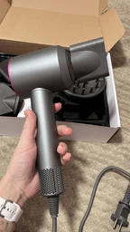 Фен Super Hair Dryer ceramic pop з іонізацією та турборежимом 5 насадок фото від покупців 1