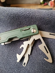 Мультитул NexTool Multi Functional Knife, синій фото от покупателей 5