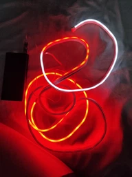 Светодиодная LED лента-шланг (неон) RGB-IC USB 5 м с управлением через Bluetooth, пульт ДУ фото от покупателей 12