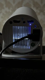 Смарт проектор HY300 Pro - Портативний мультимедійний LED проектор для домашнього кінотеатру на Андроїд. 4K, Wi-Fi, Bluetooth, Android 11 фото від покупців 14
