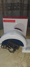 Лампа для маникюра Nail Lamp SUN One для покрытия ногтей гель лаком, гелем 48W UV/LED White фото от покупателей 1