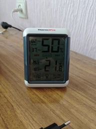 Цифровой термогигрометр ThermoPro TP55 для измерения температуры и влажности в комнате фото от покупателей 6