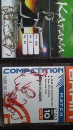 Крючок Brain Match B1020 #10 (20 шт / уп) ц:red