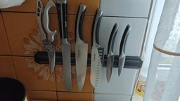 Ножницы кухонные универсальные из нержавеющей стали с алюминиевой ручкой