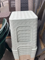 Табурет пластиковый LUX R-plastic металлик фото от покупателей 1