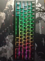 Механічна клавіатура на магнітних світчах Attack SHARK X68 HE Rapid Trigger, 8K, 68 key PBT, RGB, Win,Mac OS, УКР та АНГЛ, WHITE Contours/БІЛА (X68HE-W) фото від покупців 3