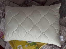 Подушка для сна IDEIA Popcorn 50x70 см Антиаллергенное кукурузное волокно с молнией (4820182650406)