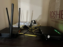 ДБЖ (UPS) для роутера Hoco DB62 UPS 20000mAh 18W, поддержка POE 15–24V, 5V/9V/12V, USB + Type-C, черный