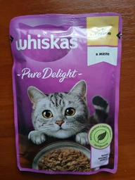 Консервований корм Whiskas курка в желе 28 х 85 гр (5900951302138)