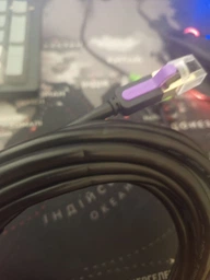 Патч-корд Vention CAT7 SSTP Ethernet, 2m, Black (ICDBH) фото від покупців 3