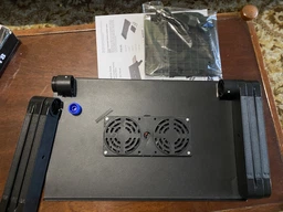 Столик для ноутбука с охлаждением Laptop Table T8 черный