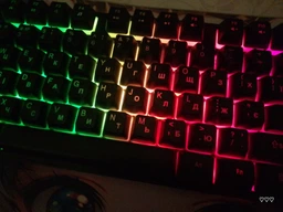 Клавиатура проводная GamePro GK296 USB RGB Black фото от покупателей 10