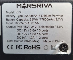 Набір акумуляторів Samsung 18650 2S2P (4 шт) для перепаковки Mini UPS