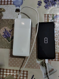 Портативная батарея Baseus Bipow Digital Display Power bank 10000mAh 20W PPDML-L02 White фото от покупателей 17